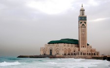 A taste of glamour in Casablanca King Hussain Mosque - image courtesy of Laura
