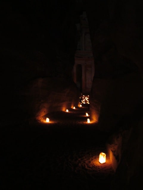 petra-night-siq-treasury petra-night-siq-treasury-photo