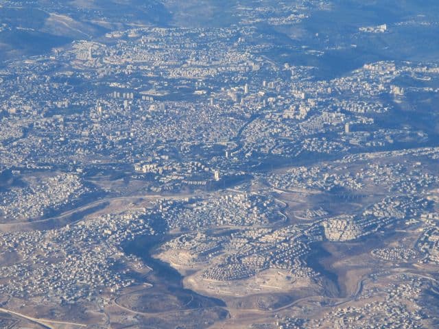aerial-view-Jerusalem-photo