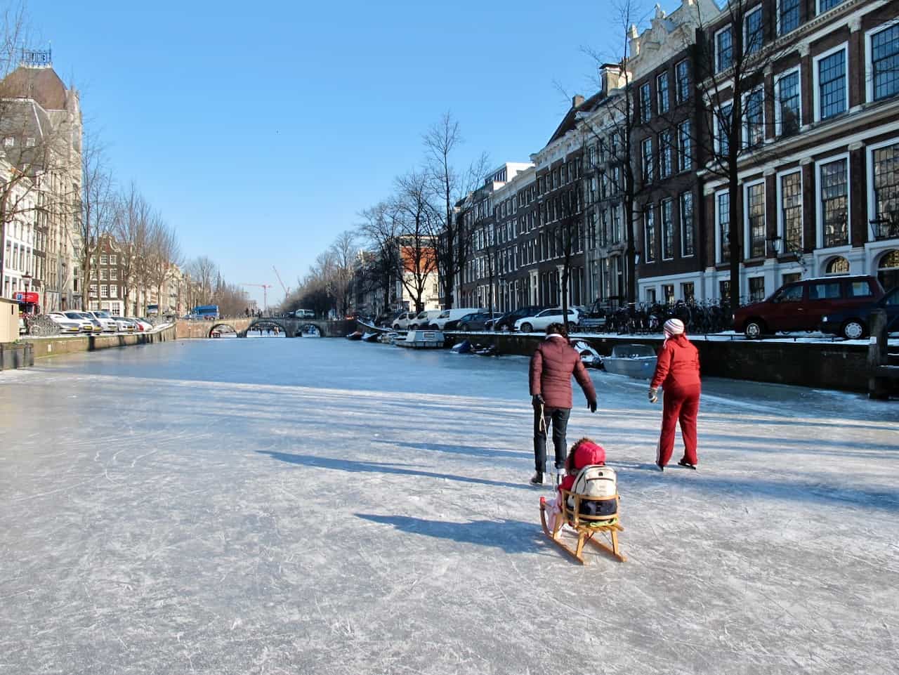 Iceskating in the Netherlands Velvet Escape