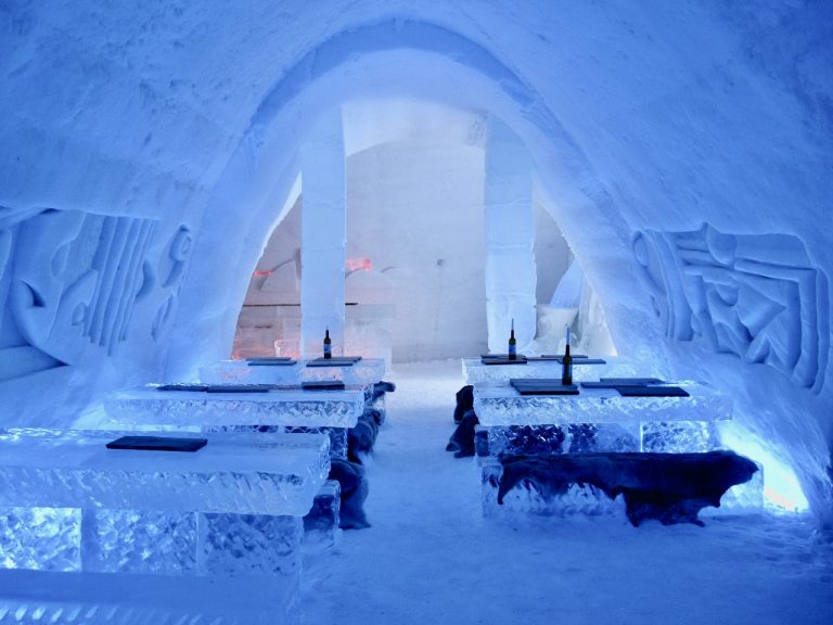 Experiencing the extraordinary Snow Village in Lapland