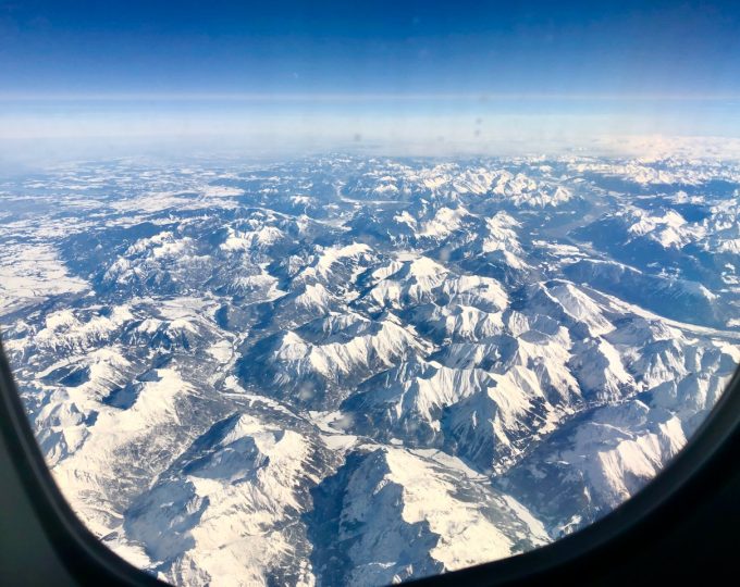 Plane views: the European Alps