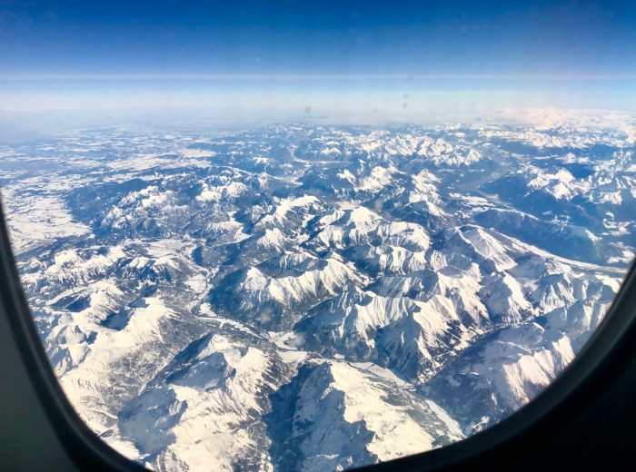 Plane views: the European Alps