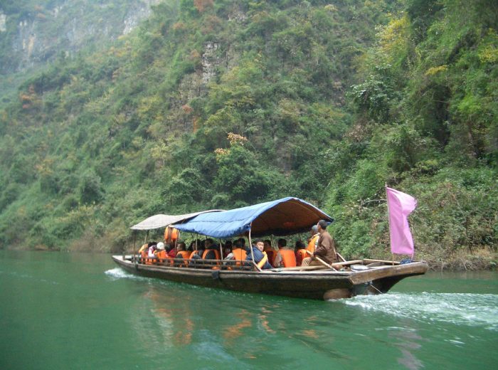 A luxury cruise on the Yangzi River