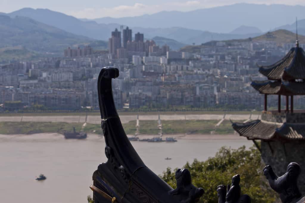 Yangtze view from Fengdu