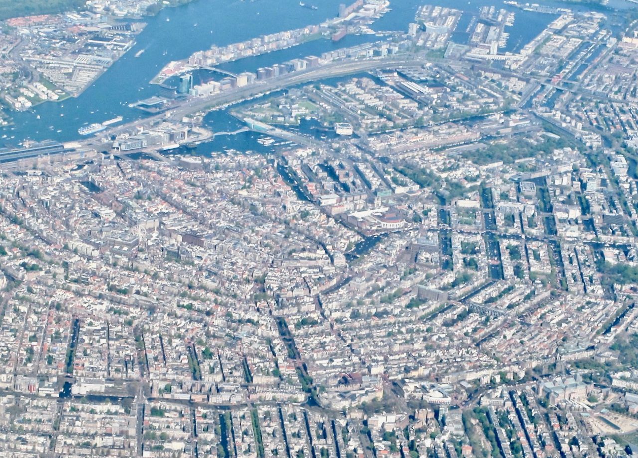 amsterdam-city-center-aerial-view-photo