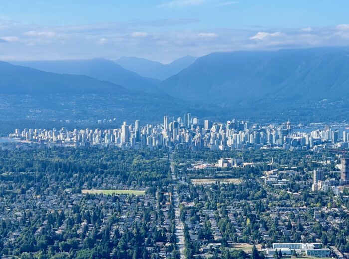 Plane views: Vancouver