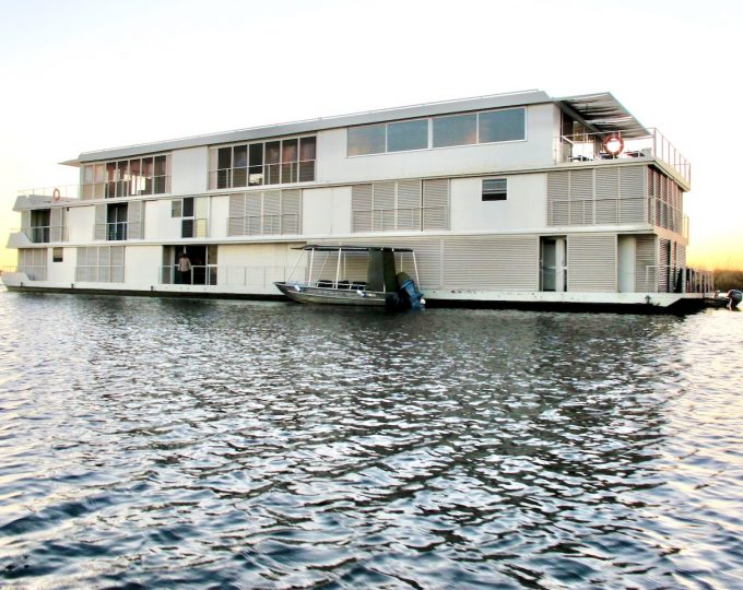 A safari cruise on the Zambezi Queen