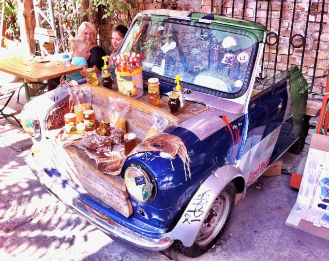The Szimpla Farmers Market in Budapest