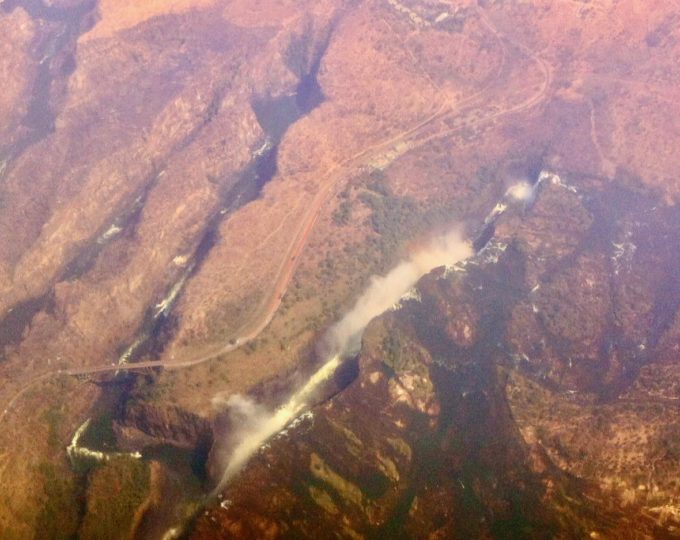 Plane views: Victoria Falls