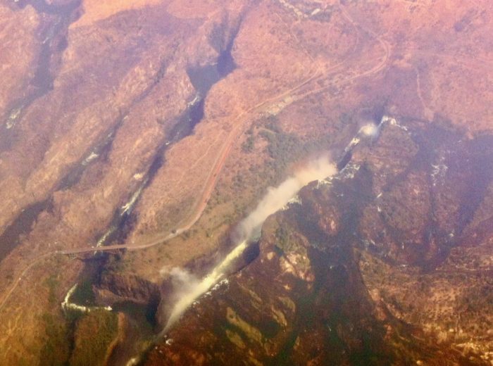 Plane views: Victoria Falls