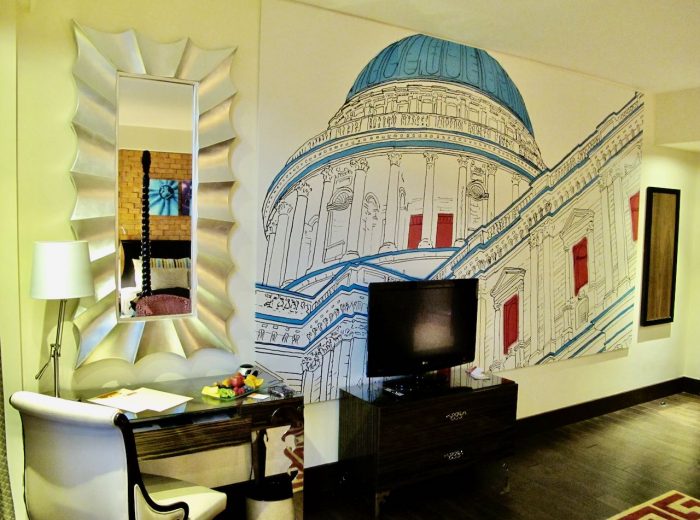 A funky boutique hotel in the City