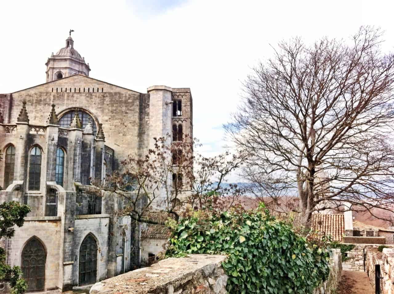 Walking the city walls of Girona Velvet Escape