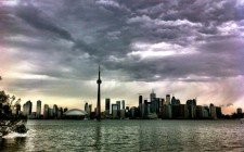 Velvet Moments: travel photo – ferocious Toronto toronto-stormy-day-photo