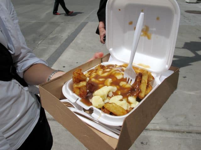 Poutine of course! A must in Montréal!