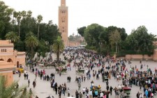 Exotic chic in Marrakech Busy Marrakech!