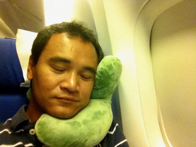 How to sleep well on a plane
