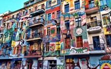A weekend in Berlin colorful-murals-friedrichshain-photo