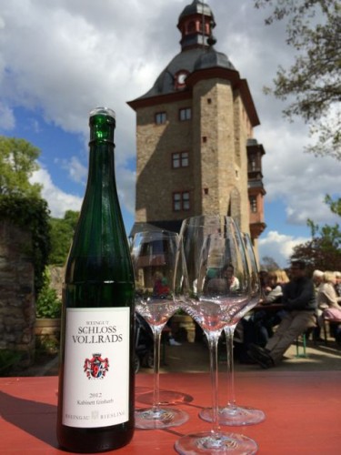 Riesling from the Schloss Vollrads in Rheingau, Germany.