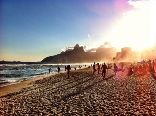 sunset-ipanema-beach-rio-photo