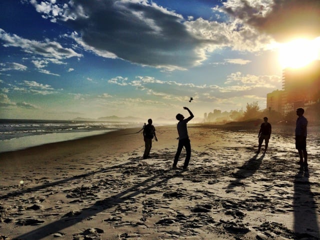 barra-da-tijuca-sunset-photo