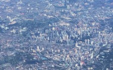 Plane views: Kuala Lumpur kuala-lumpur-skyscrapers-photo