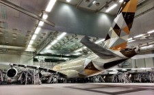 Inside the Airbus A380 assembly plant in Hamburg etihad-airways-a380-hangar-photo