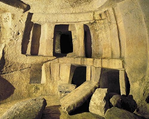 The Hypogeum. Taking photos is not allowed inside, so this image is from the private collection of Heritage Malta. 