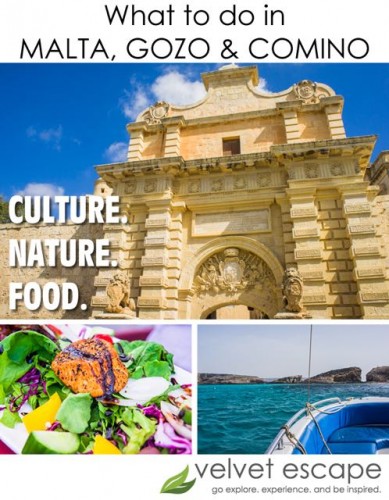 Things to do in Malta, Gozo and Comino.