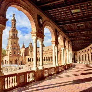 historic-architecture-sevilla-plaza-espana-photo