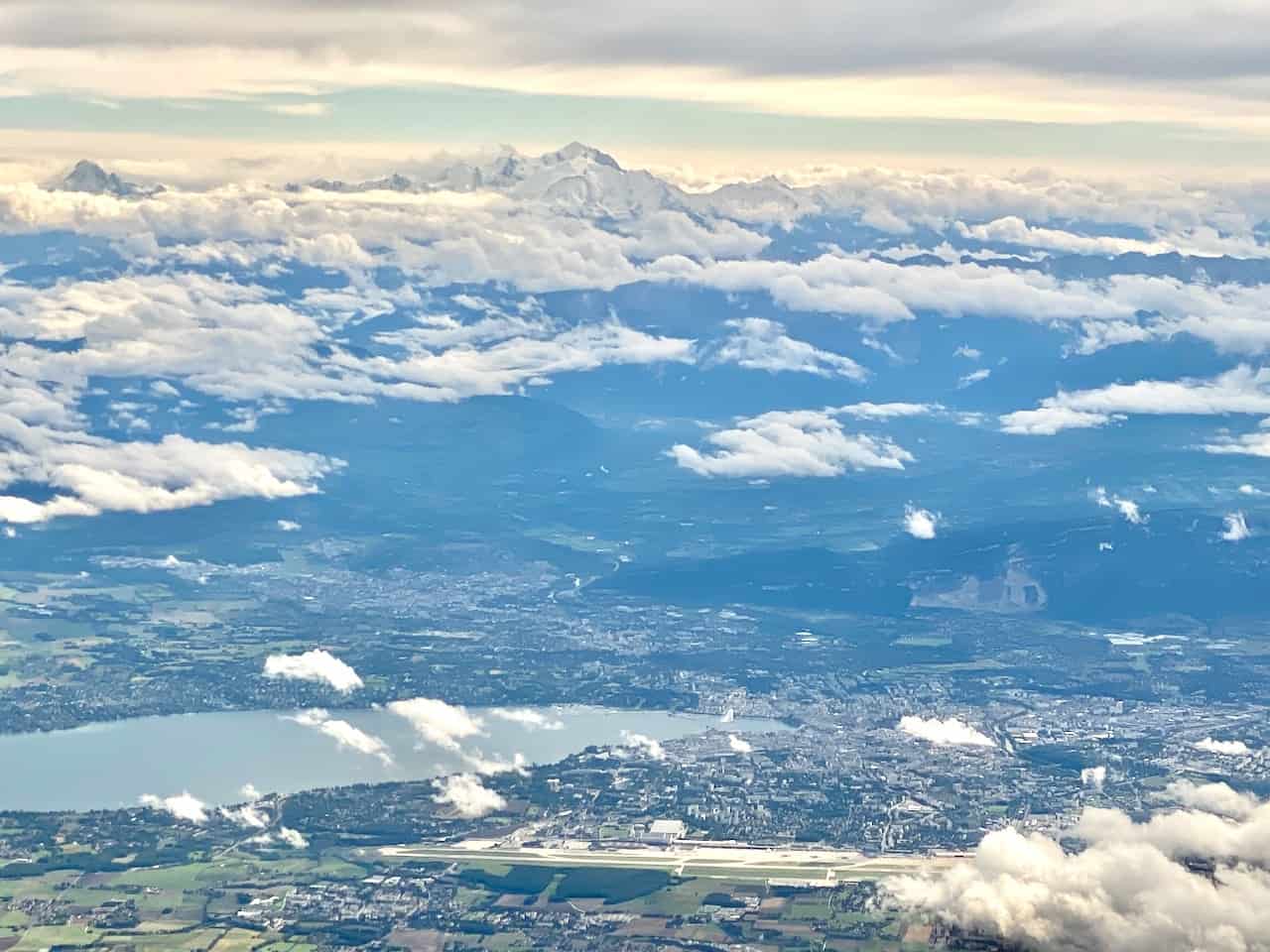 Incredible plane window views from around the world