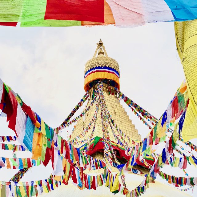 great boudha stupa kathmandu photo