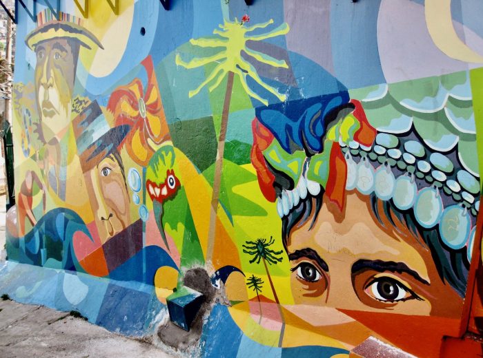 The murals of Valparaiso