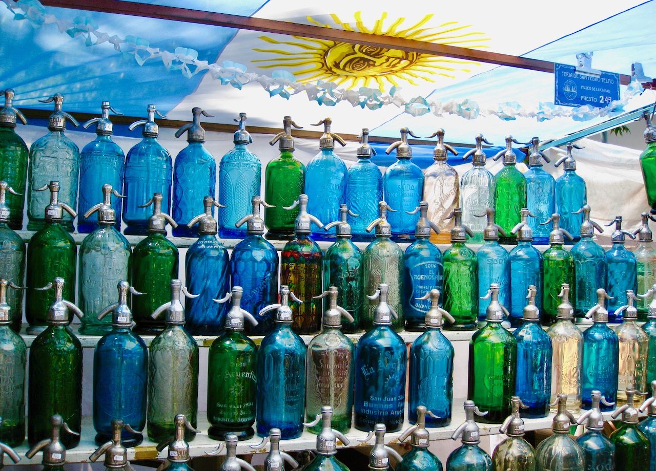 glass-bottles-san-telmo-buenos-aires-photo