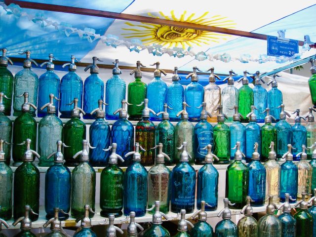glass-bottles-san-telmo-buenos-aires-photo