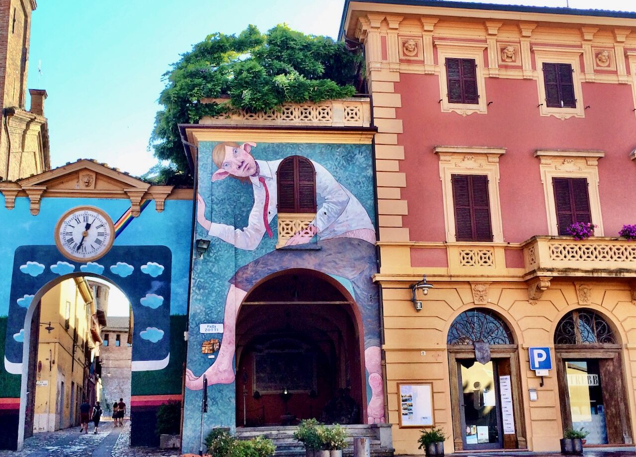 dozza murals