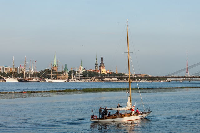 Riga view from Kipsala-photo