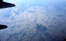 Plane views: Paris view of paris from a plane photo