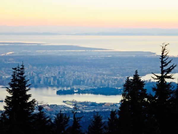 The Grouse Mountain view of Vancouver, Canada | Velvet Escape