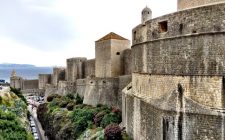 Walking the walls of Dubrovnik The impressive walls of Dubrovnik.
