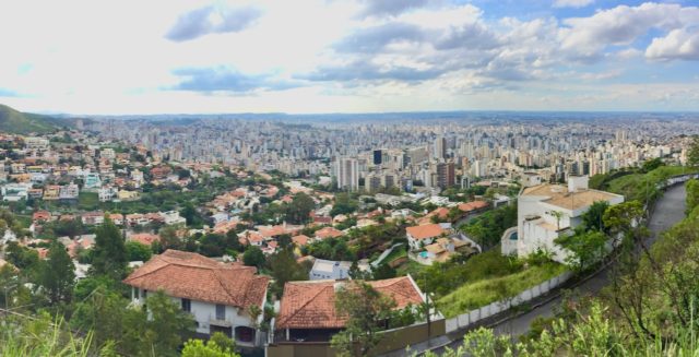 aerial view belo horizonte