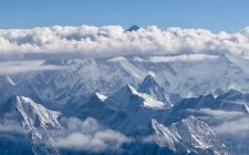 Plane views: Himalayas and Mount Everest mount-everest-view-plane-window-photo