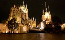 An evening stroll in medieval Erfurt cathedral-square-medieval-erfurt-photo