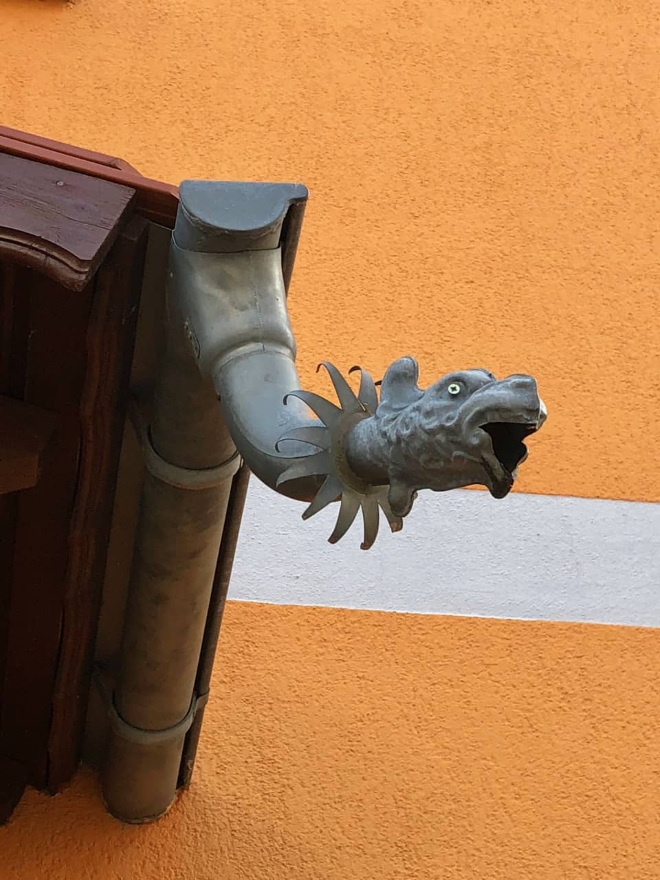 dragon-rainwater-pipe-dornburg-photo