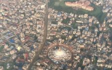 Plane views: Kathmandu panoramic-view-kathmandu-great-boudha-stupa-photo