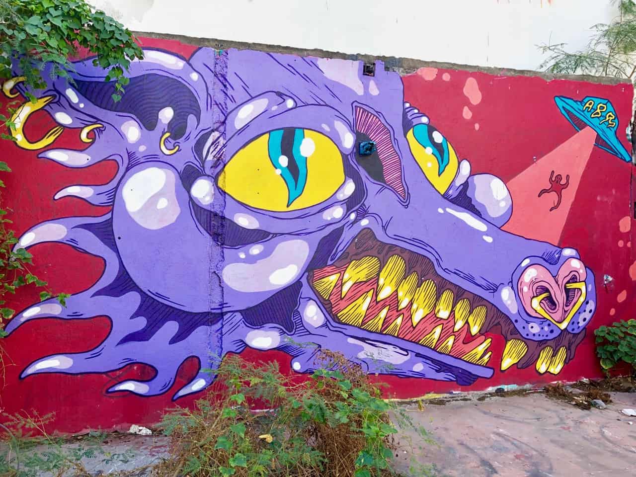 Photos of street art in Reunion Island | Velvet Escape