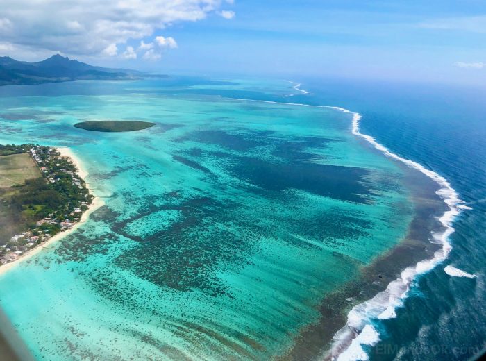 Plane views: Mauritius