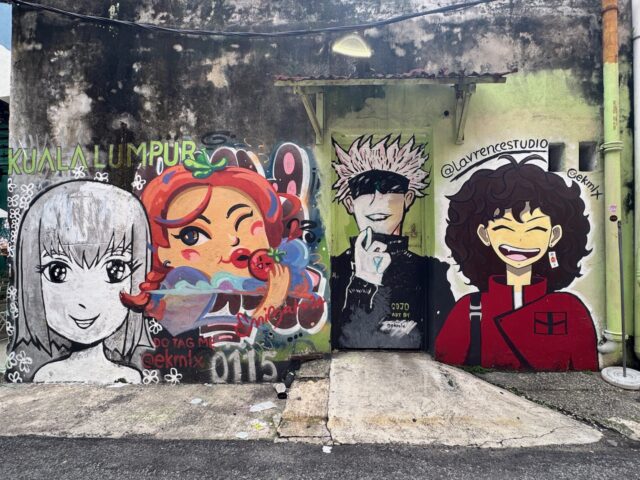 chinatown kuala umpur street art