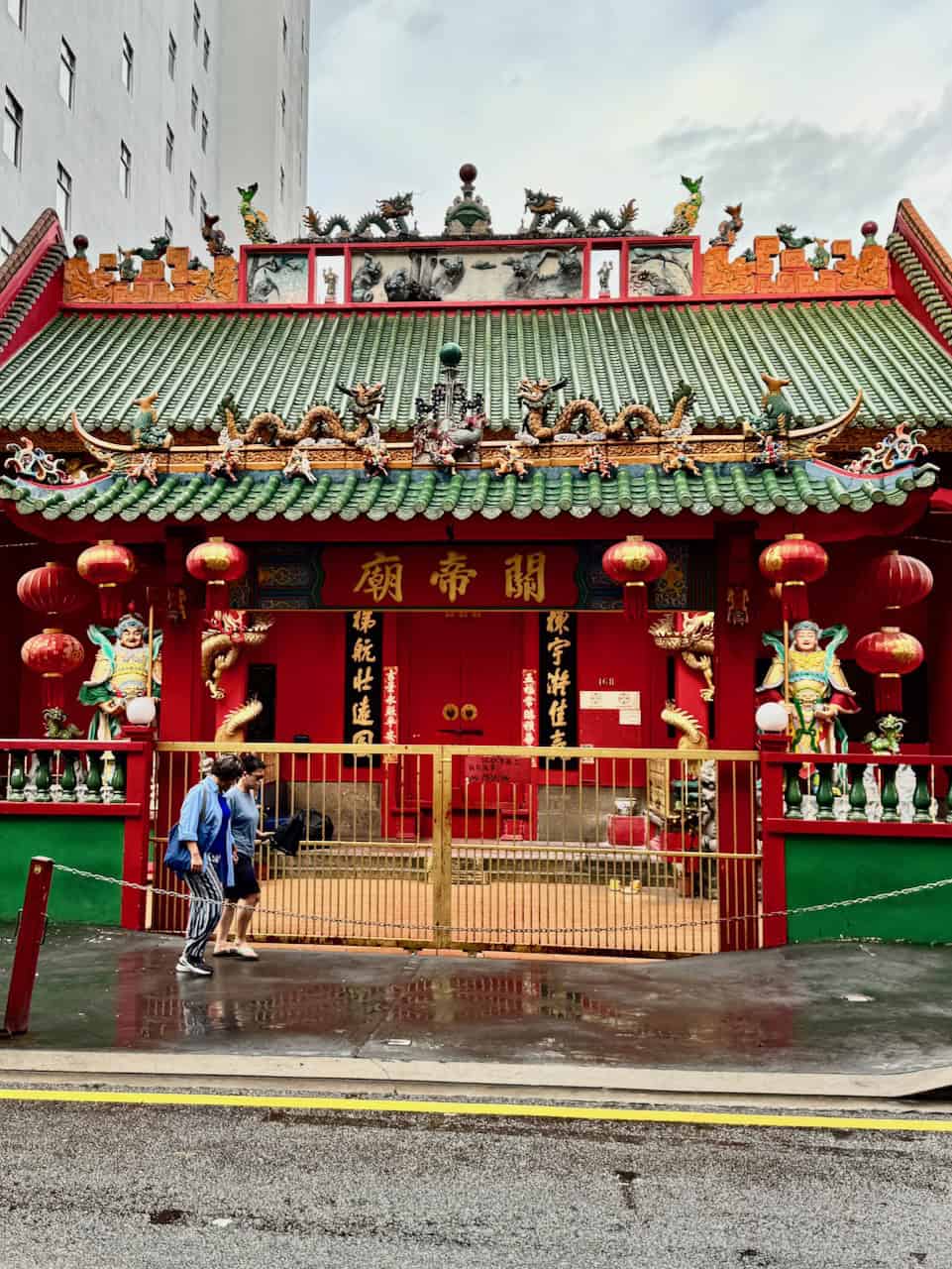 chinese temple chinatown kuala lumpur