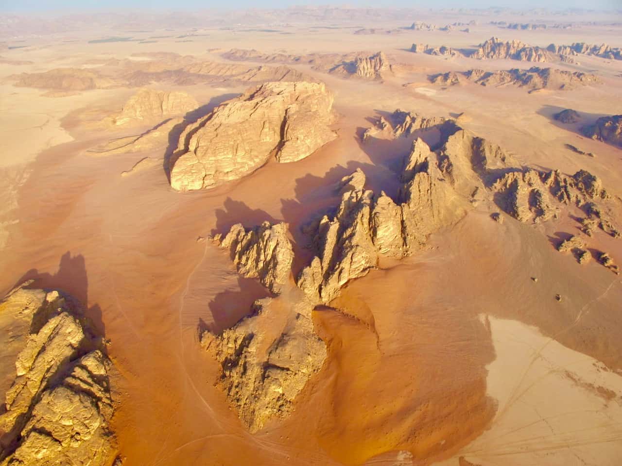 Photos of a Wadi Rum hotair